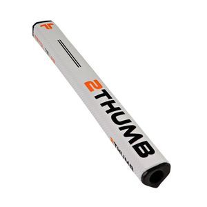 2Thumb PISTOL 7E 29 Golf Putter Grip White 7 Contact Point Design
